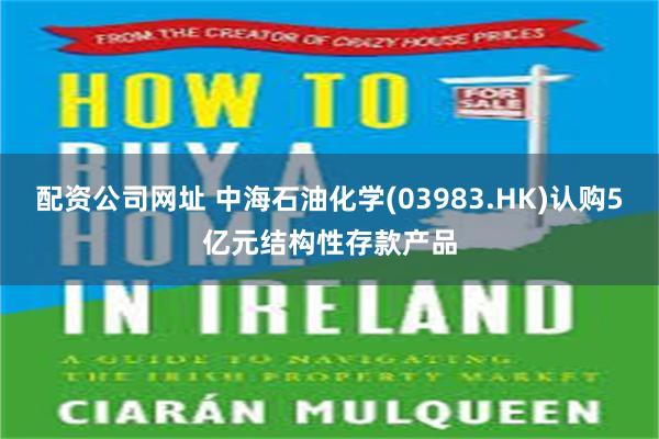 配资公司网址 中海石油化学(03983.HK)认购5亿元结构性存款产品