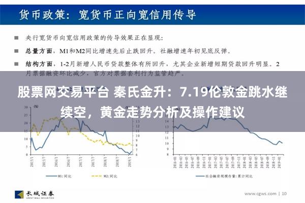 股票网交易平台 秦氏金升：7.19伦敦金跳水继续空，黄金走势分析及操作建议